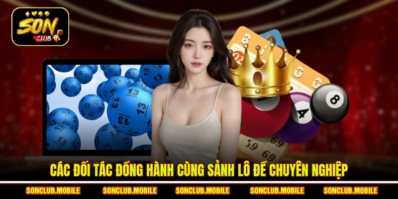 Các đối tác đồng hành cùng sảnh lô đề chuyên nghiệp