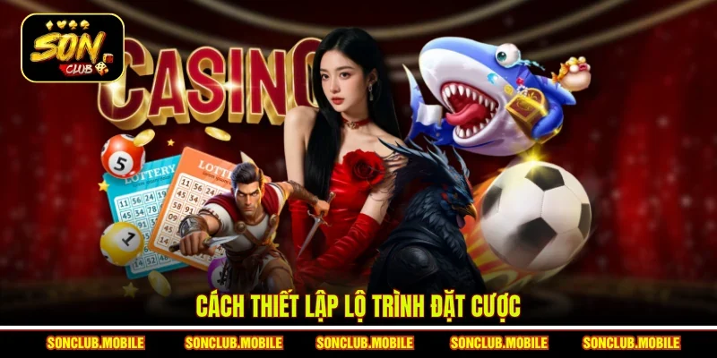 Cách thiết lập lộ trình đặt cược
