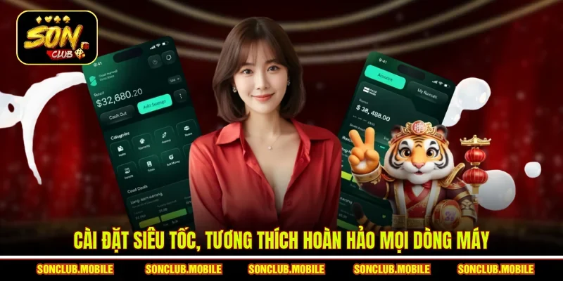 Cài đặt siêu tốc, tương thích hoàn hảo mọi dòng máy