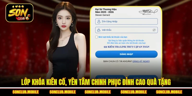 Lớp khóa kiên cố, yên tâm chinh phục đỉnh cao quà tặng